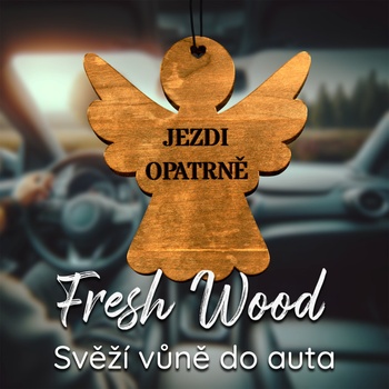 Ahome Dřevěná vůně - Anděl - Jezdi opatrně