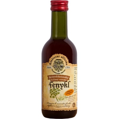 Klaof Sirup frukt.Fenykl 250 ml