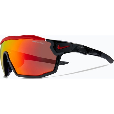 Nike Слънчеви очила Nike Show X Rush black/red mirror
