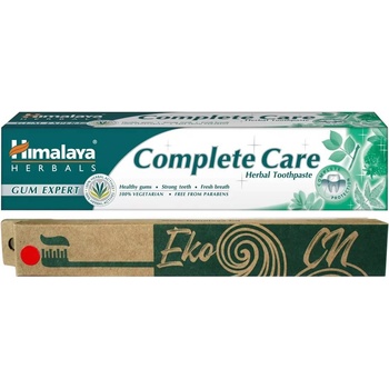 Himalaya х Еко Си Комплект - Паста за зъби Complete Care, 75 ml + Четка за зъби, асортимент