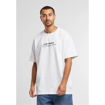 Mister Tee Тениска Gambling Capital Oversize Tee white XXLUB-MT3461-00220 - Тъмносив, размер S