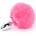 ToyJoy Happiness Enchanting Bunnytail Buttplug Pink
