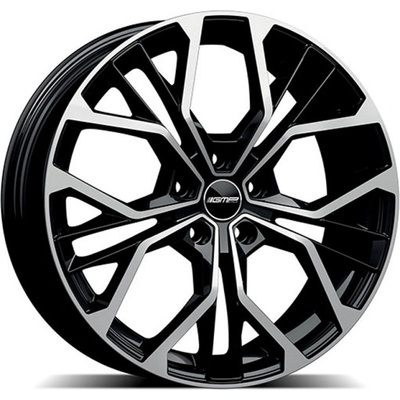 GMP MATISSE 7,5x18 5x114,3 ET38 black diamond