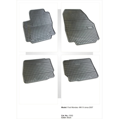 Гумени стелки за Ford Mondeo 2007+ (pa51268)