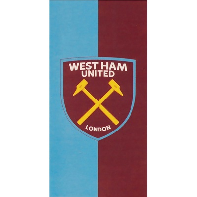 West Ham United FC osuška modro vínová 70 x 170 cm