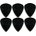 Dunlop 44R 1.00 Nylon Standard 6 Перце за китара (44R100-6PACK-SET)
