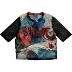 Slipknot Face & Logo Black M Дамски Риза (SKMCT134LW02)