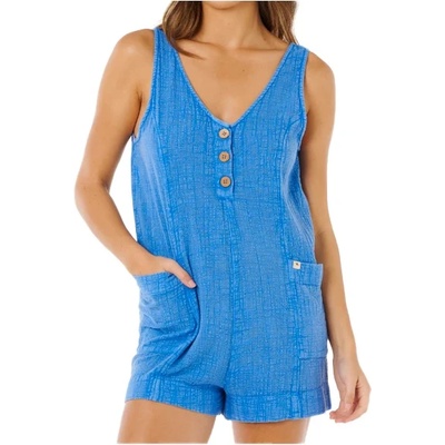 Rip Curl Дамски гащеризон Rip Curl Women's Classic Surf Romper Jumpsuit - Bright Blue (102-5208-0215)