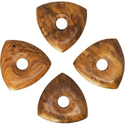 Timber Tones Moon Tones Indian Teak 4-Pack