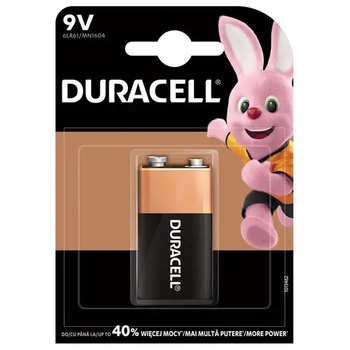 Image 1 of Duracell Алкална батерия 6LF22 R22 9V 1pk блистер BASIC DURACELL (DUR-BA-6LF22-BASIC)