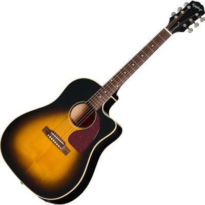 Epiphone J-45 Standard EC Vintage Sunburst Електро-акустична китара Дреднаут