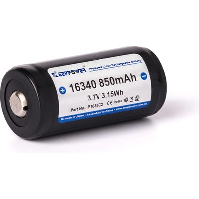 KEEPPOWER P1634C2 16340 850 mAh 3,7 V