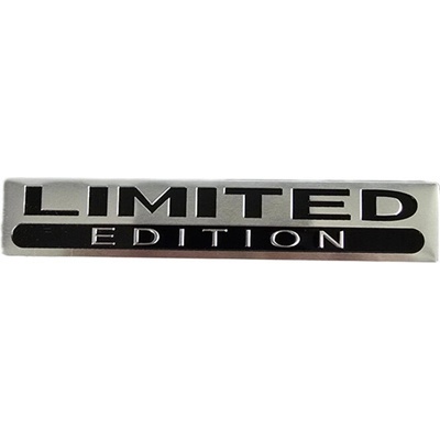 Samolepící kovový znak LIMITED EDITION 100x18 mm