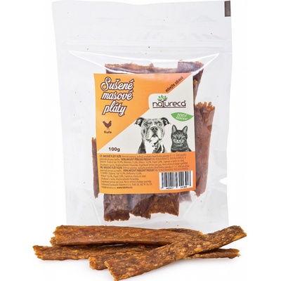 Natureca pochoutka Masové pláty - Kuře, 100%maso 100 g