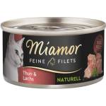 Miamor Feine Filets Naturell тонз и сьомга 80 г