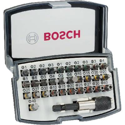 Sada bitů s barevným značením (32ks) Bosch