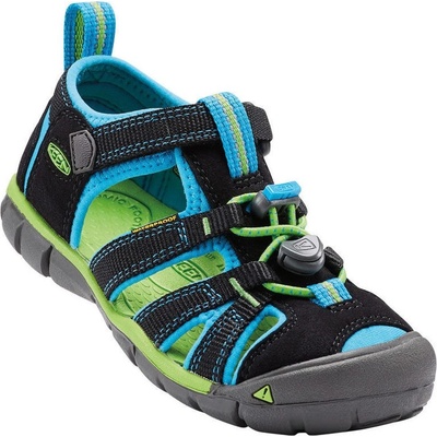 Keen Seacamp II CNX sandálky black/brilliant blue