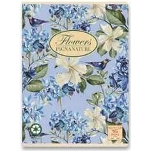 Pigna Školský zošitNature Flowers A5 čistý