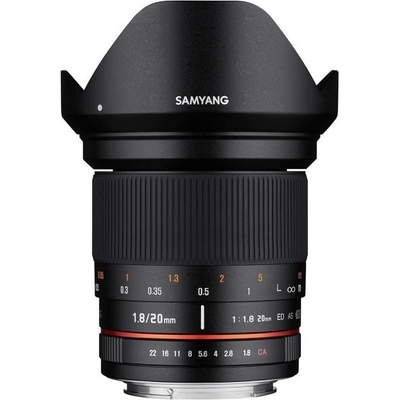 Samyang 20mm f/1.8 ED AS UMC Nikon F