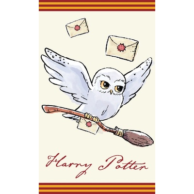 Carbotex dětský ručník Harry Potter Sova Hedvika 30 x 50 cm