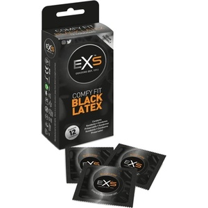 EXS Condoms Blatex - черни презервативи (12 бр. )