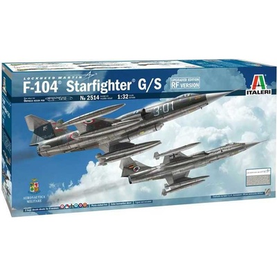Italeri Model Kit F 104 Starfighter G S 2514 1:32