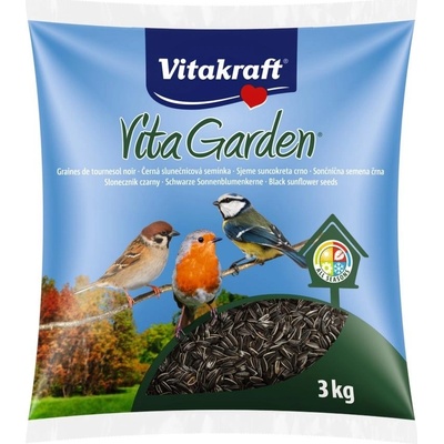 Vitakraft Vita Garden Classic slunečnice černa 3 kg