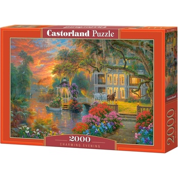 Castorland Пъзел Castorland от 2000 части - В очарованието на вечерта (C-200887-2)