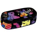 COOLPACK Елипсовиден ученически несесер Cool Pack Campus - Stitch Black (F062886)