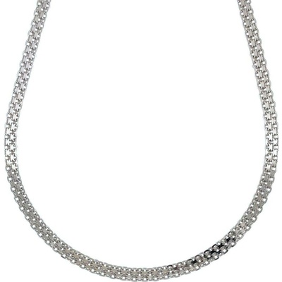 InfinitySilver Strieborný náhrdelník bismark trojradový 136005350