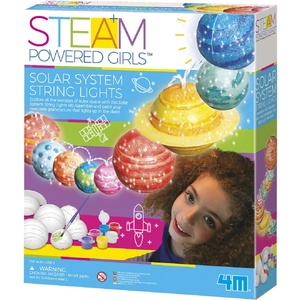 4M Творчески комплект 4M Steam Powered Girls - Направи си сама, Слънчева система (4m-04905) - ozone