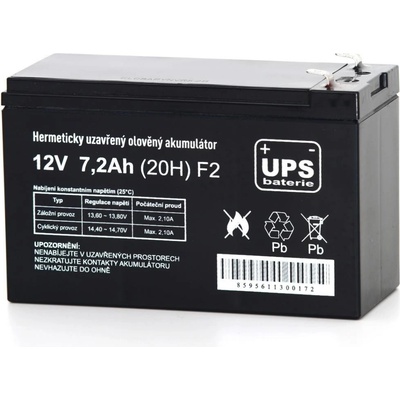 FIAMM 12V 7,2Ah F2 14551