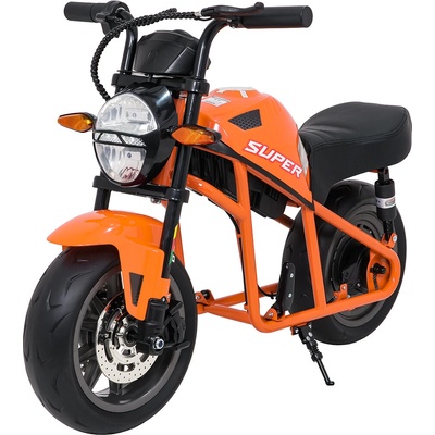 Ramiz SUPERMOTO 24V Elektrická motorka oranžová