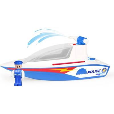 Lena Loď policie s pumpou