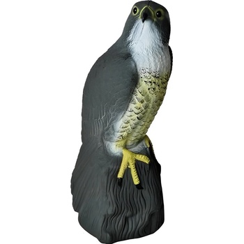 ISO 6240 Maketa sokola na plašení drobného ptactva, plast, 17,5 x 17,5 x 40 cm, 1 ks