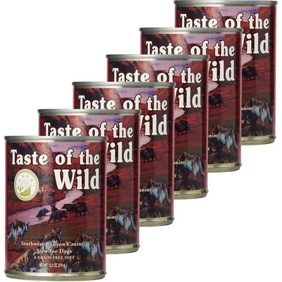 Taste of the Wild Southwest Canyon Canine консерви, 6 x 390г
