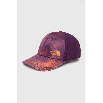 The North Face Шапка с козирка The North Face Trail Trucker 2.0 в лилаво с десен NF0A5FY2SI41 (NF0A5FY2SI41)
