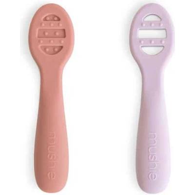 PRVÉ LYŽIČKY NA PRÍKRMY MUSHIE ROSE/ SOFT LILAC