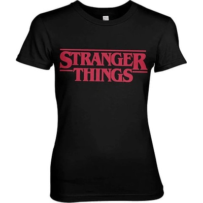 A.B. Stranger Things Logo černá – Zboží Mobilmania