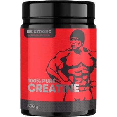 Be Strong by Dimitar Dimitrov 100% Pure Creatine [500 грама] Неовкусен