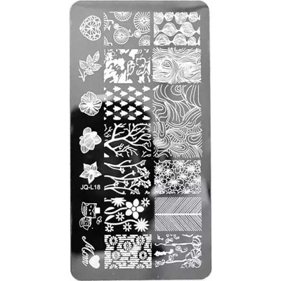 Starnails Razítkovací destička JQ-L18