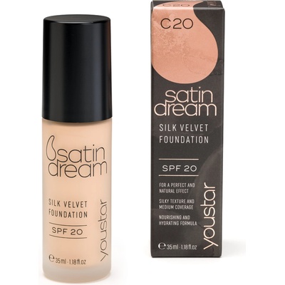 Youstar Satin Dream Foundation Фон дьо тен флуид 35ml