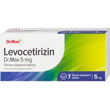 Levocetirizin Dr.Max 5 mg filmom obalené tablety tbl.flm.7 x 5 mg