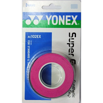 Yonex Super Grap 3ks pink