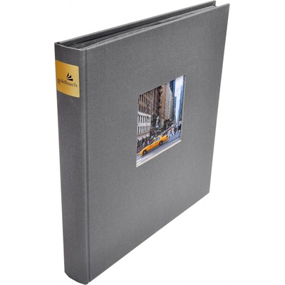Goldbuch Album Bella Vista šedé (černé listy)