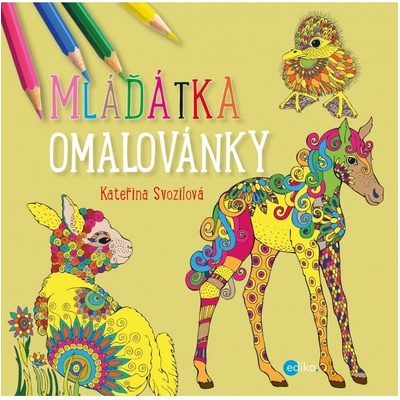 Mláďátka omalovánky Kateřina Svozilová