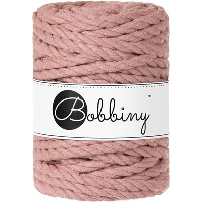 Bobbiny 3PLY Macramé Rope 9 mm 30 m Blush юта (TL-E007)