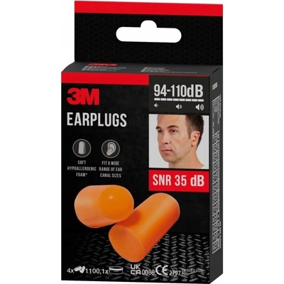 3M ŠTUPLE DO UŠÍ 8 ks