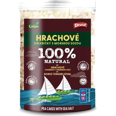 Celpo hrachové chlebičky s morskou soľou 100 g