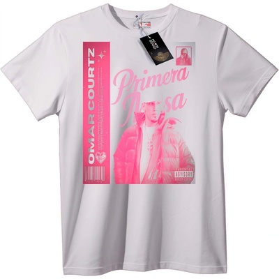 NOONEBRAND Тениска Omar Courtz Primera Nosa - M, White